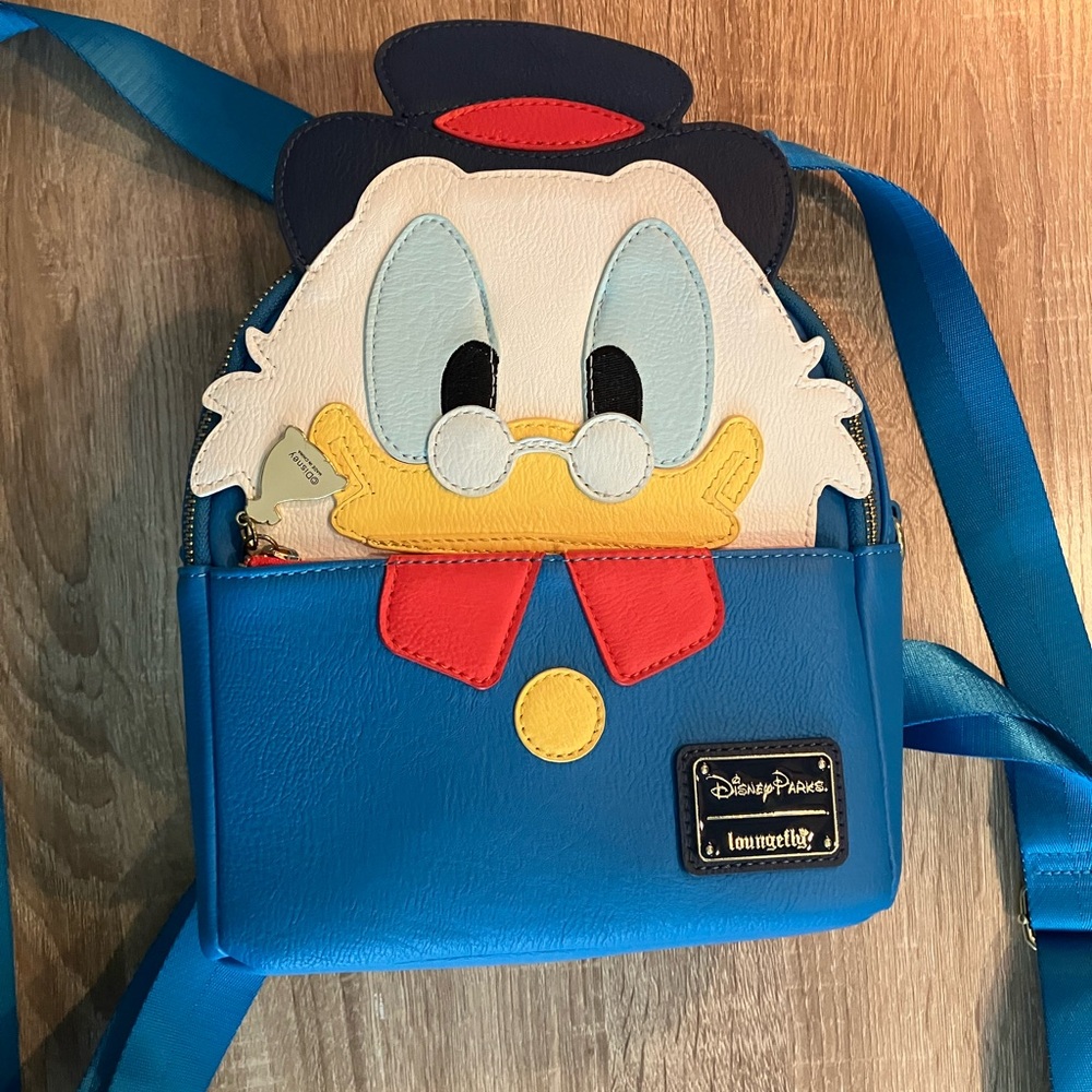 Disney Loungefly Scrooge McDuck Mini Backpack
